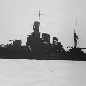 Japanese Battleship. Kako one of the new cruisers 7, 100 tons, mounting 6 - 8 guns