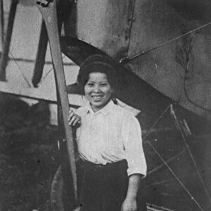 Japans first woman aviator Miss Seiko Hyodo 11 August 1922