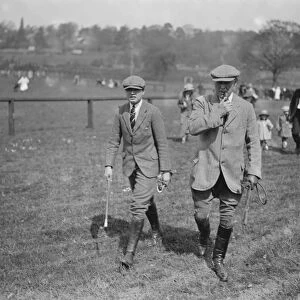 Jersey Cattle Show at Tunbridge Wells Sir John Blunt and his son 2 May 1923