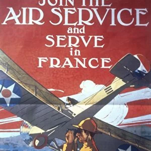 Join the Air Service and Serve in France, Do it Now, United States Airforce recruitment