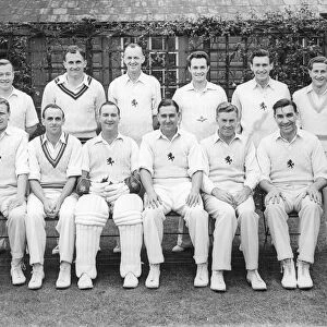 Kent County Cricket - Team photo taken May 1957 Players who represented Kent in