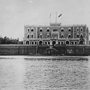Khartoum, Sudan. The Palace by the Nile. 28 November 1924