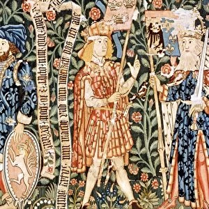 King Arthur as one of the Nine Worthies 1490