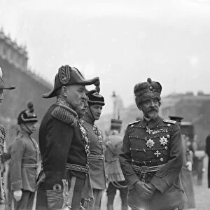 The King of Romania at the Cenotaph 12 May 1924
