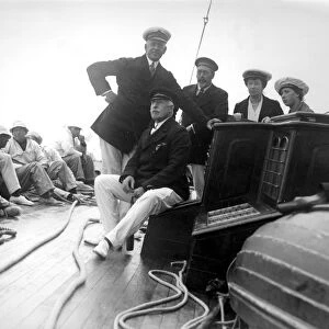 The King in Yacht Race at Cowes The King, Princess Mary, the Marquise d Hautpool