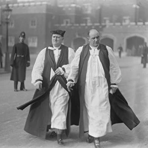 The Kings Levee at St James Palace Bishop of Peterborough ( left ) and Bishop of