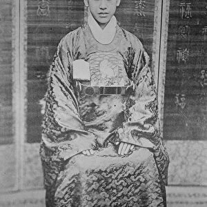 Koreas Ex emperor Prince Yi, the former Emperor of Korea, who is proceeding