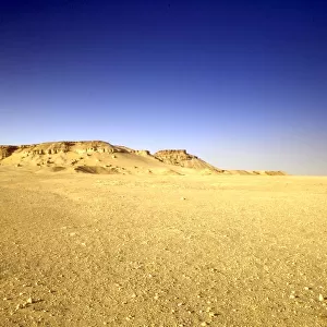 Kuwait - the desert area below Mutla Ridge, northern Kuwait