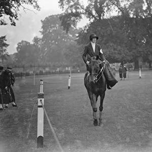 Ladies Mounted Sports at Ranelagh Lady Dorothy Moore 1925