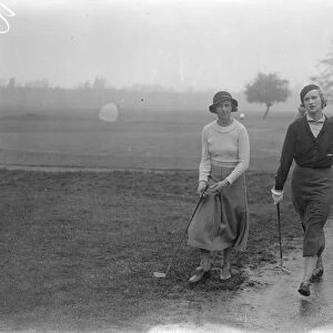 Ladies parliamentary golf at Ranelagh. The Ladies Parliamentary Golf Club, opened