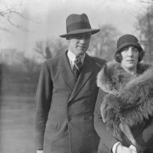 Lady Beatty Hays engagement Lady Beatty Hay and Mr Peter Chappell 23 January 1925