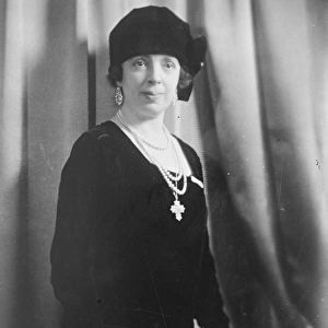 Lady Kylsant. Portrait. 1928 wife of Sir Owen Cosby Philipps