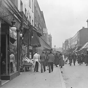London - The Typical Street Market scene, Lambeth Street History of London - Vauxhall