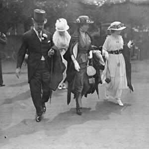 Lord and Lady Derby arriving at Royal Ascot Races