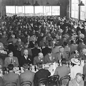 The luncheon at the East Malling Research Station in Kent. 2 June 1937