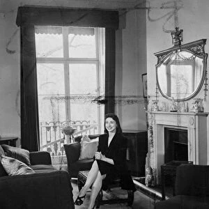 Margot Fonteyn at home. 22 March 1946