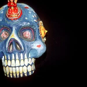 Mexican mask for the dead