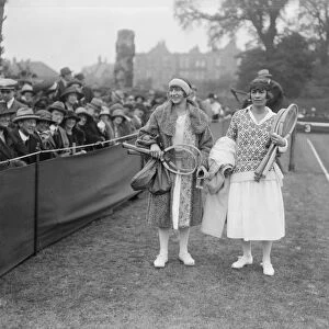Miss Mckane Defeats American Champion Miss Mckane beat Mrs Mallory at the Middlesex