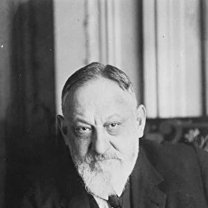 Monsieur Eugene Dreyfus, first President of the Court of Appeal in Paris. March 1929