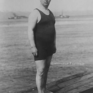 Mr Olav Farstad, who is attempting to swim the channel. 26 July 1926