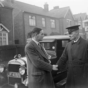 Mr Shepperd in Sidcup, Kent. 1935