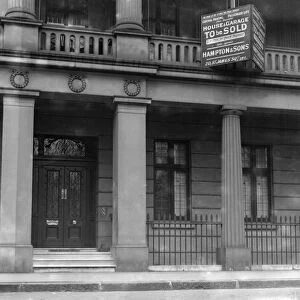 Mr Stanley Baldwins private house - 93 Eaton Square, S. W. London (Subsequently