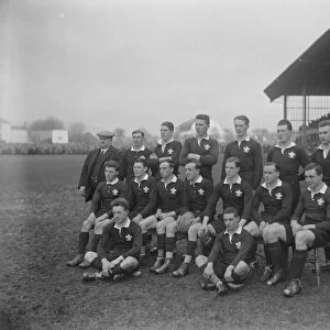 Five Nations - Swansea, 19 January 1924 Wales 9 - 17 England Wales Team no order Joe Rees