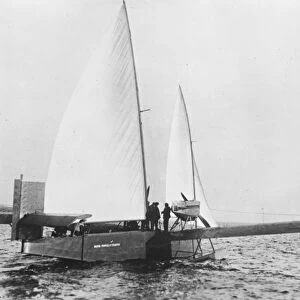 New flying boat with sails The beardmore-Rohrbach flying boat, represents an interesting
