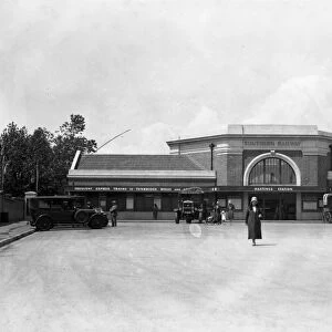 The new railway station at Hastings, Kent. 6 July 1931