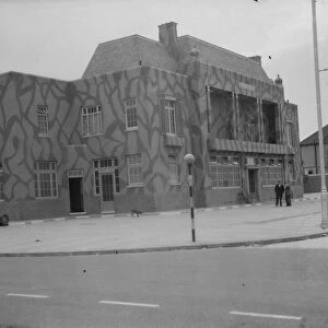 The Northover, a camouflaged public house in Downham near London. 1939
