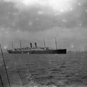 The ocean liner, RMS Adriatic 1 February 1925