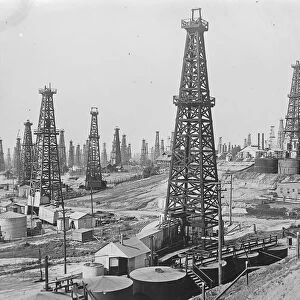 How oil obtrudes on one of the worlds most beautiful cities. Oil wells in the