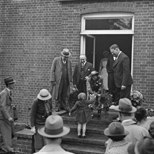 The opening of Riseley Maternity Home in Horton Kirby, Kent. 1938