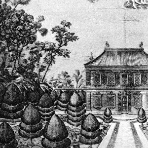 Palace of Yuan Ming Yuan, Beijing, China. in 1786 : Hsu Shi Lou ( House for