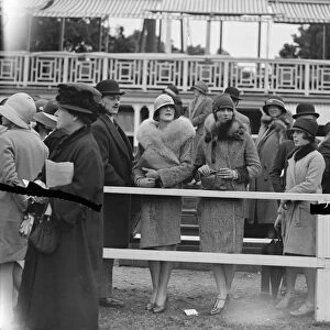 Polo at Hurlingham - El Gordo versus Hurricanes. Lady Louis Mountbatten ( left )