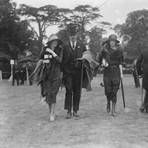 Polo at Hurlingham. Lord and Lady Stanley