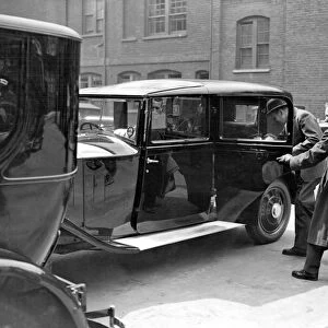 Prince Arthur of Connaught and Rolls - Royce Car. 30 April 1932