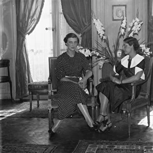 Princess Marina and companion 14 September 1934