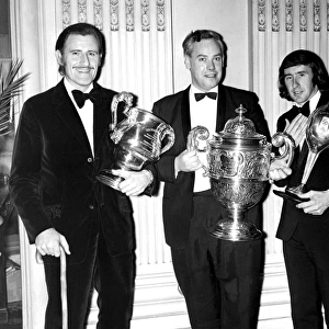 R. A. C. Presentation Dinner, Pall Mall, three famous personalities were awarded trophies