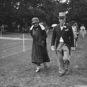 Ranelagh mounted sports. Sir Leonard Powell and Mrs Schofield. 19 June 1926