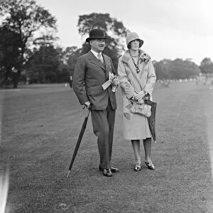 Ranelagh Polo club -County Polo General and Mrs Grant 6 July 1928