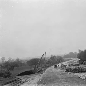 Road to Dartford power station. 1937
