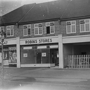 Robins Shop, Marchwiel. 1935