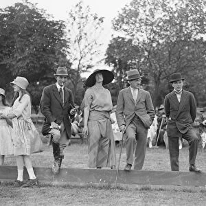 Roehampton Club Pony Gymkhana Countess of Drogheda 21 June 1922