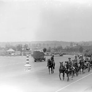 Royal Army Route March at Sidcup, Kent. 1934
