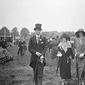 Royal Ascot. Lord Molyneux with Lady Astor. 19 June 1923