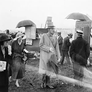 Royal Ascot Lord Woolavington and his daughter 13 June 1922
