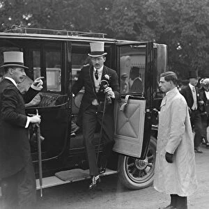 At the Royal Ascot Races Prince Arthur of Connaught