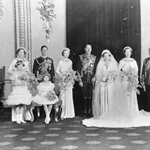 Royal wedding. HRH Prince Henry, Duke of Gloucester and Lady Alice Montagu Douglas