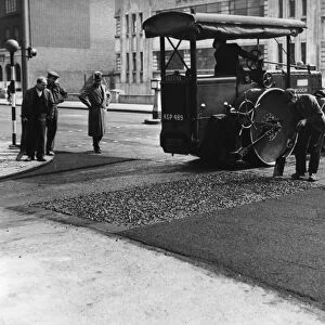 Rubberised Asphalt Paving - The first roadway of its type